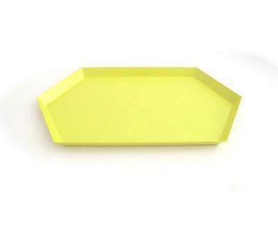 Polygon by Henry Jacobsson Tray Great Yellow / L