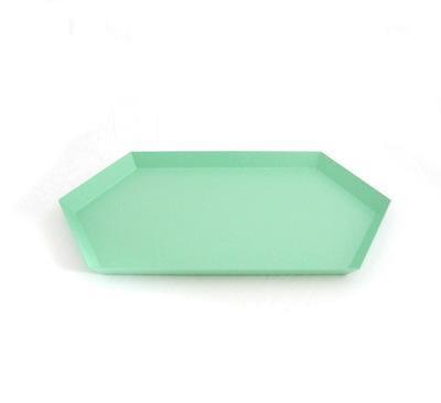 Polygon by Henry Jacobsson Tray Minty green / L