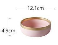 Fabienne Powder Collection Plate/Tray unique and elegant Plates Light Rose / M