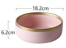 Fabienne Powder Collection Plate/Tray unique and elegant Plates Light Rose / XL