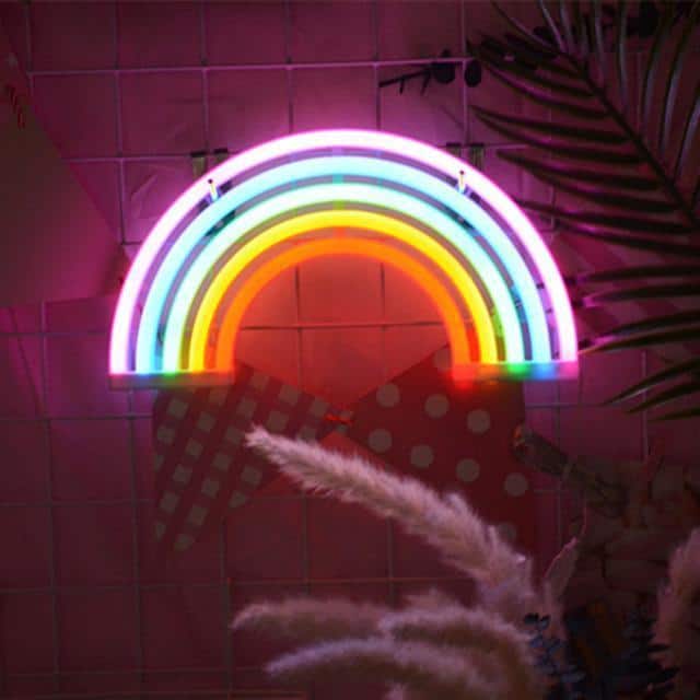 Superstar Neon F7 Table/Wall Lamp Table/Wall lamp Rainbow