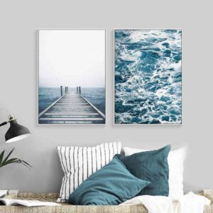 Fantastic Open Sea | Unframed Canvas Art unique and elegant Canvas print - Wall Art