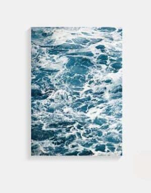 Fantastic Open Sea | Unframed Canvas Art unique and elegant Canvas print - Wall Art Fantastic waves / 50X70cm