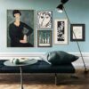 Frida Khalo And Life | Unframed Canvas Art Unique And Elegant Canvas Print - Wall Art