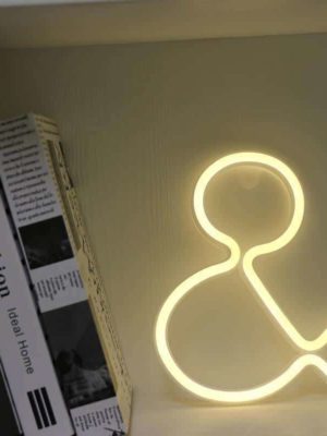 Supernova Alphabet Wall/Desk Light Table/Wall lamp