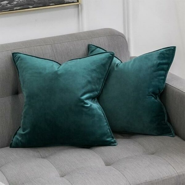 Confidence | Navy Blue | Celiné Cushion Pillow Deep Green / 45x45cm