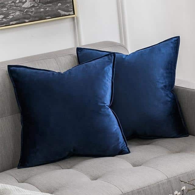 Confidence | Navy Blue | Celiné Cushion Pillow Navy Blue / 45x45cm