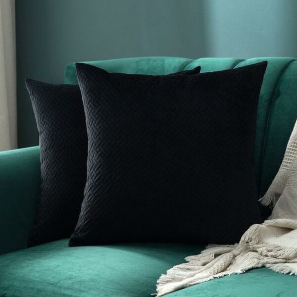 Luxe by Celiné / Pillowcase Pillow Black