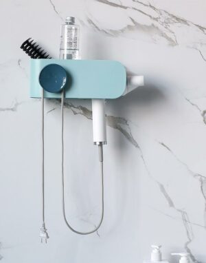 Amethyst Hair Dryer Holder unique and elegant Bathroom organizer